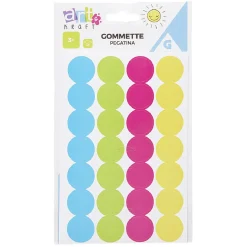 Set de gommettes 4 couleurs