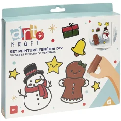 Set de Noël de peinture 3D pour fenêtre