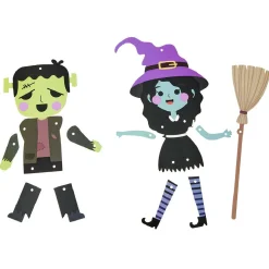 Set de pantins Halloween à assembler