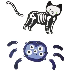 Set de pantins Halloween à assembler