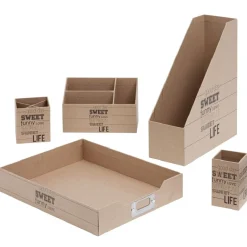 Set de rangement bureau 4 en 1