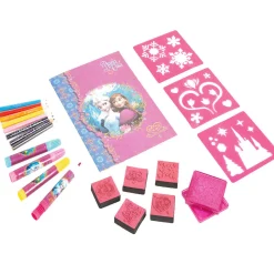 Set de tampons et pochoirs La Reine des neige