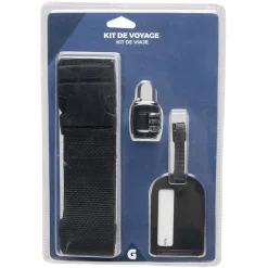 Set de voyage pour valise 3 pièces