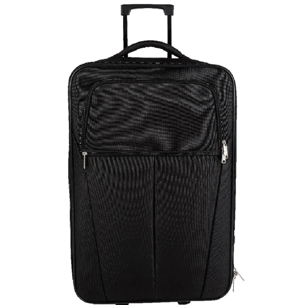 Set de voyage valises/sac/vanity 4 pièces noires