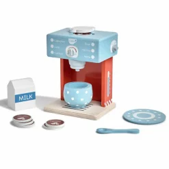 Set petit-déjeuner cafetière et accessoires en bois