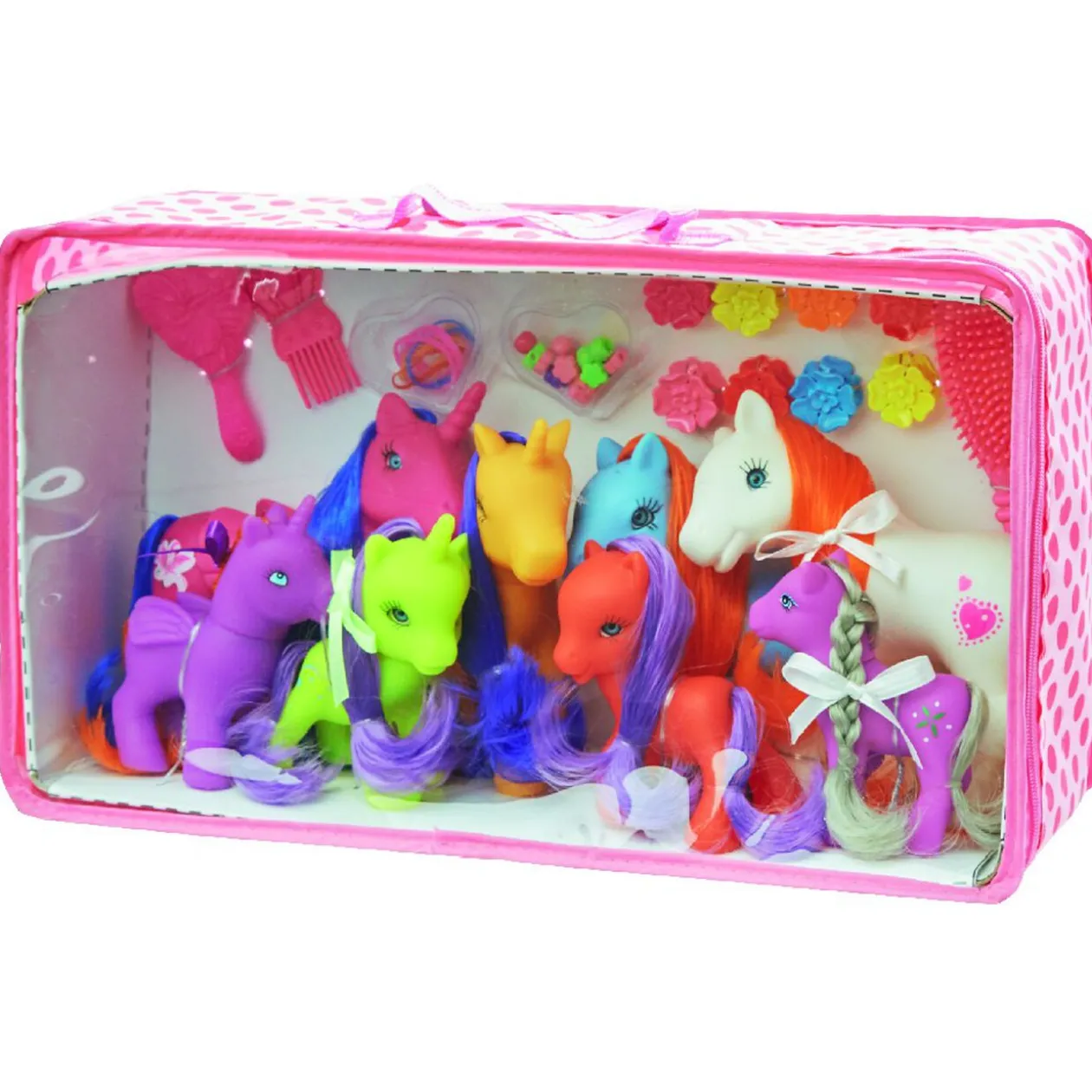 Set poneys et licornes x8