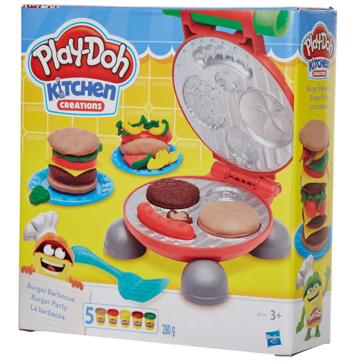 Set pâte à modeler Play Doh burger party
