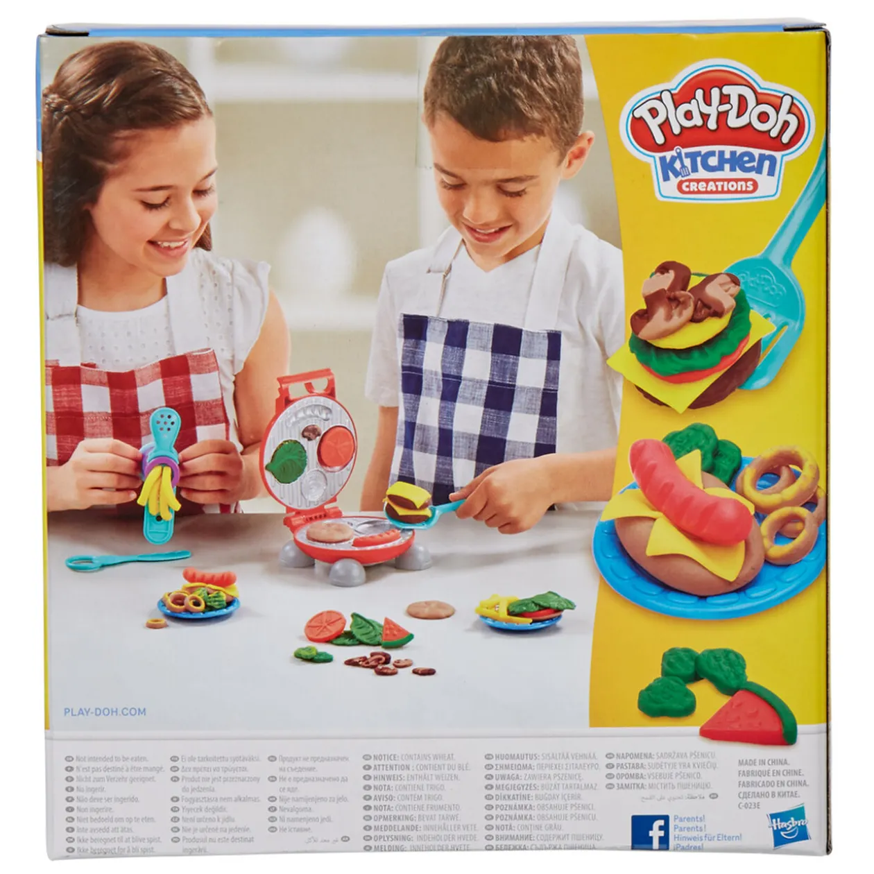 Set pâte à modeler Play Doh burger party