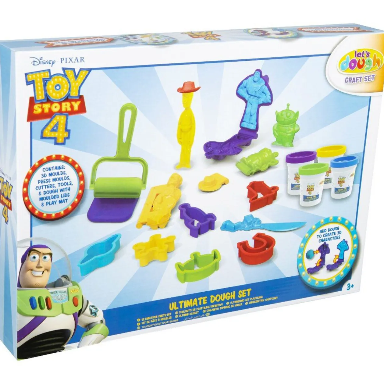 Set pâte à modeler Toy Story avec accessoires