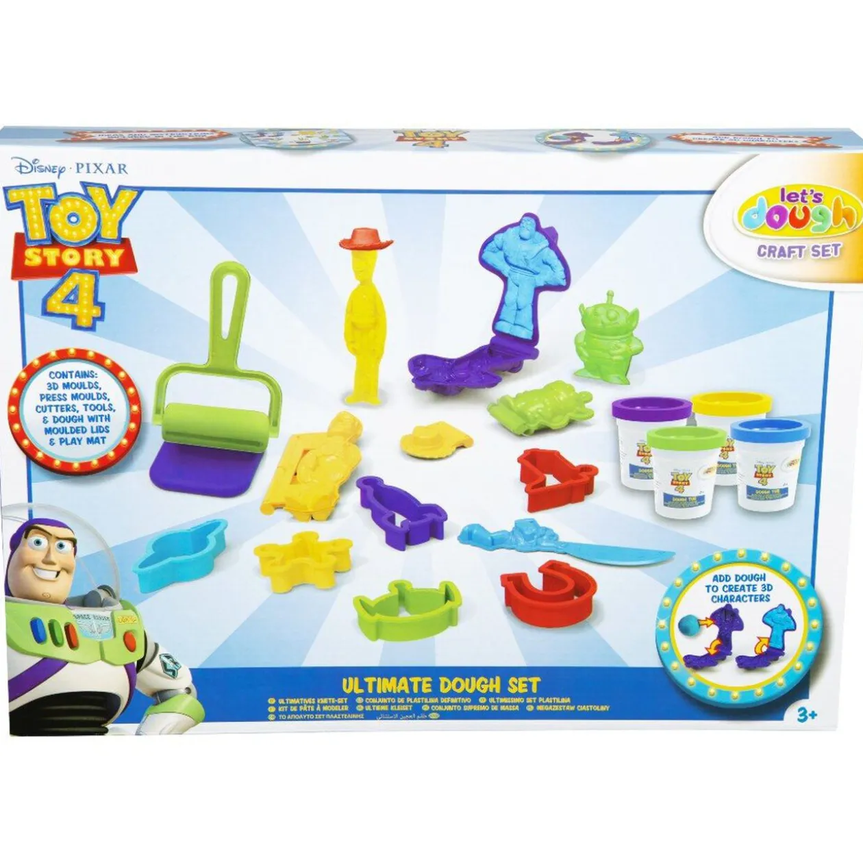 Set pâte à modeler Toy Story avec accessoires