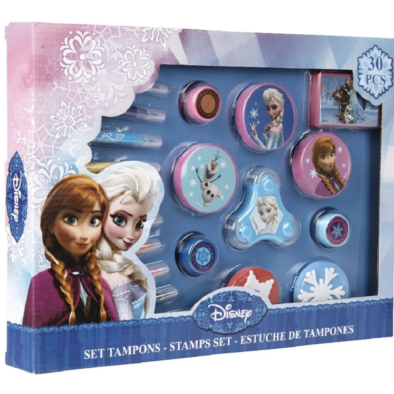 Set tampons Reine des neiges 30 pièces