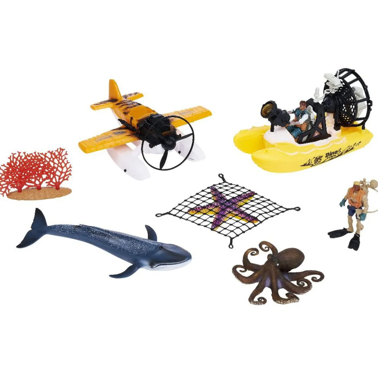 Set véhicule et figurine marin