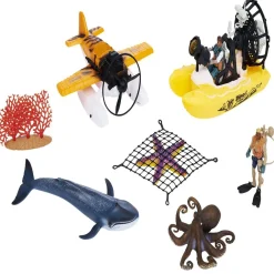 Set véhicule et figurine marin