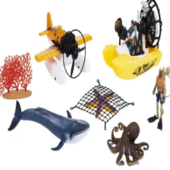 Set véhicule et figurine marin