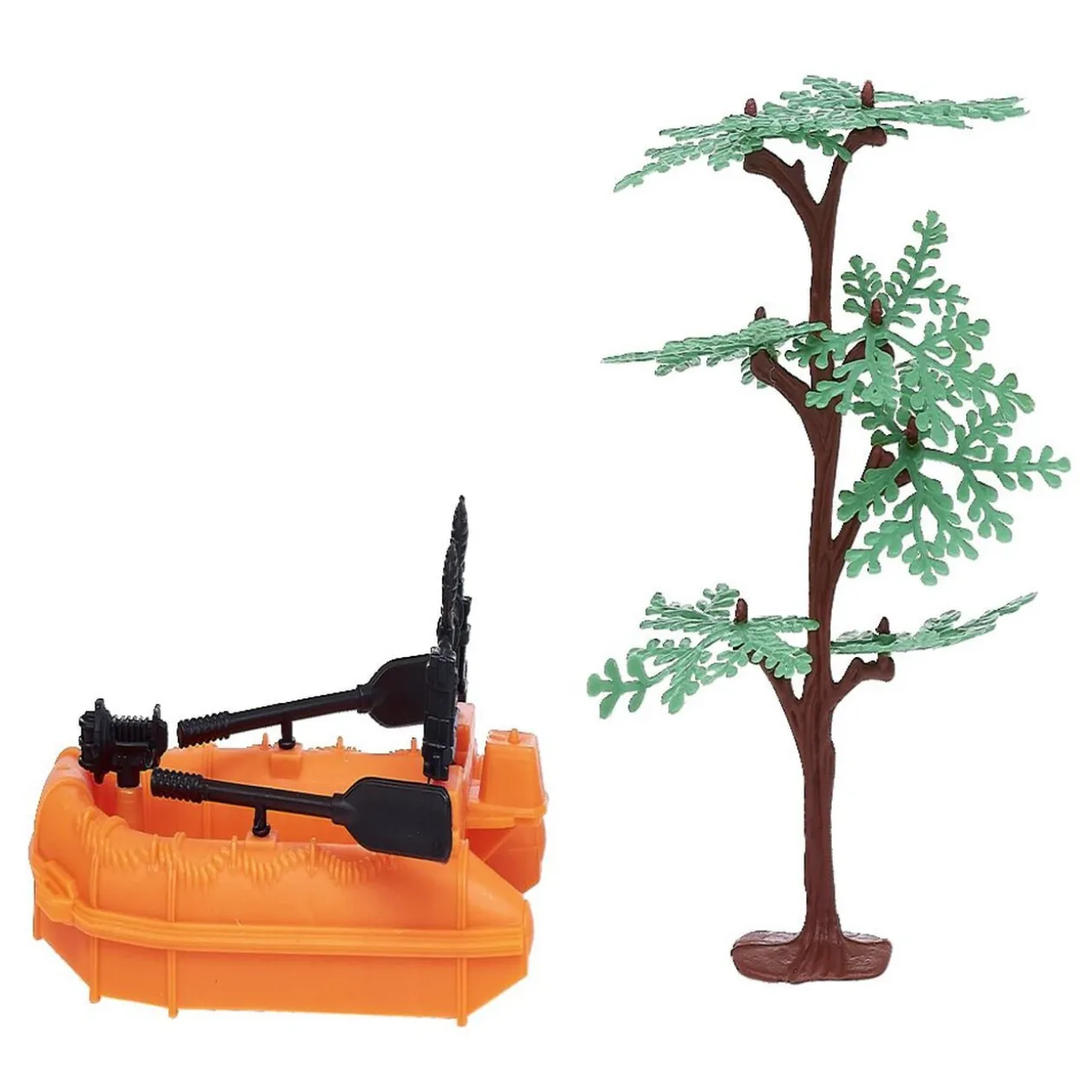 Set véhicule et figurine savane