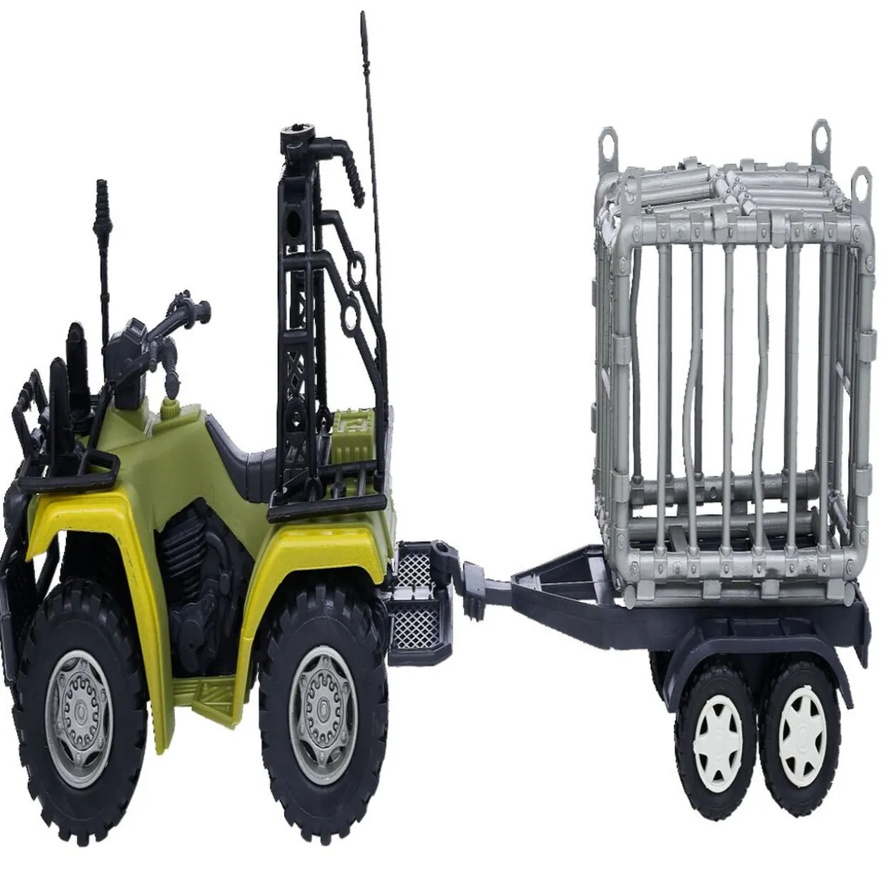 Set véhicule et figurine savane