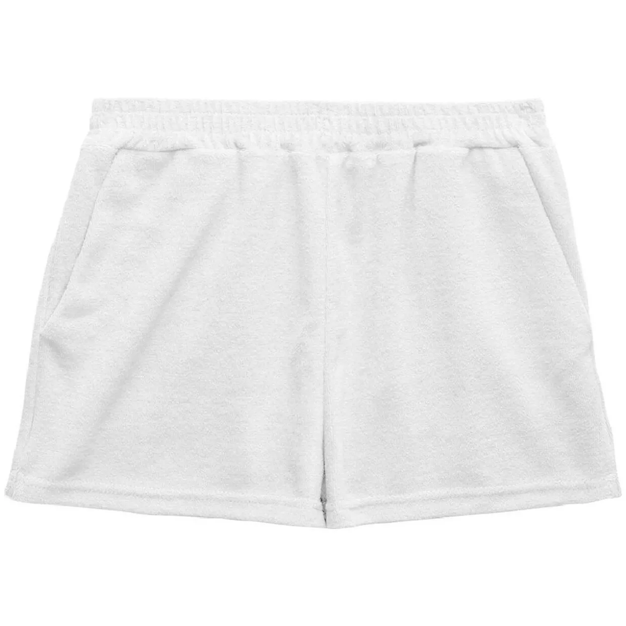 Short Femme tissu éponge blanc