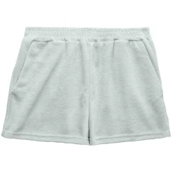 Short Femme tissu éponge gris