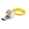 Sifflet de sport inox gris