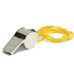 Sifflet de sport inox gris