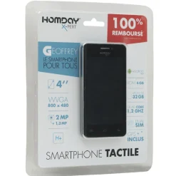 Smartphone tactile Geoffrey