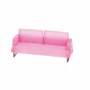 Sofa rose pour poupée