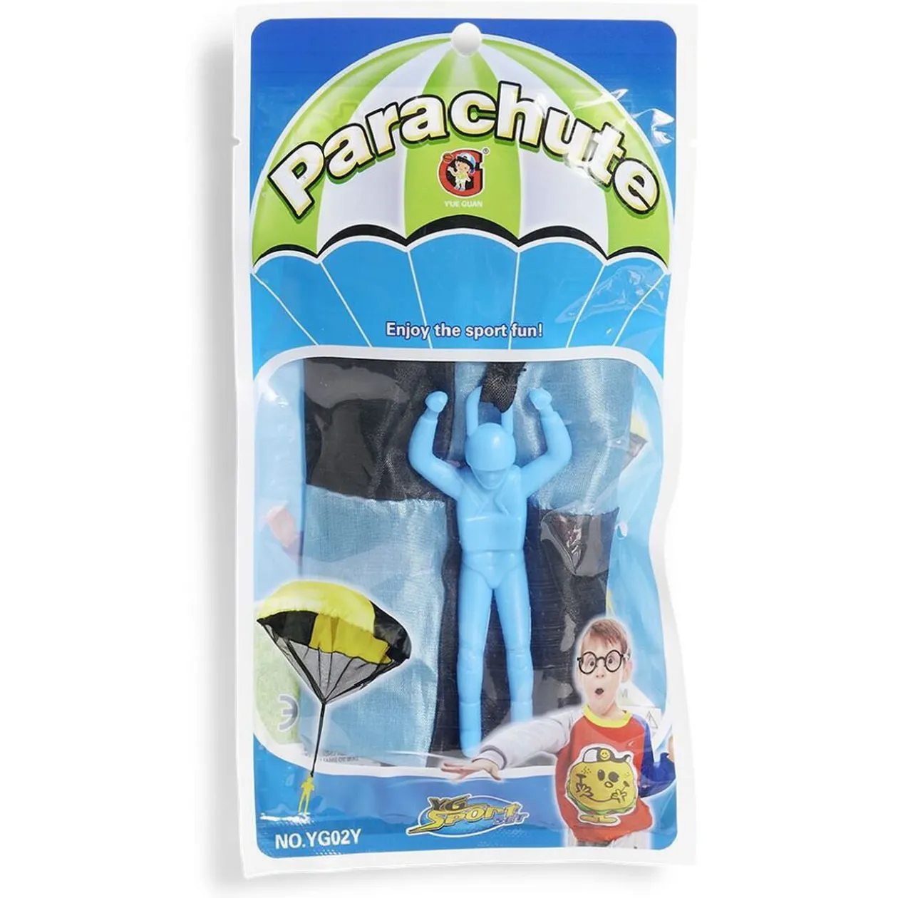 Soldat avec parachute