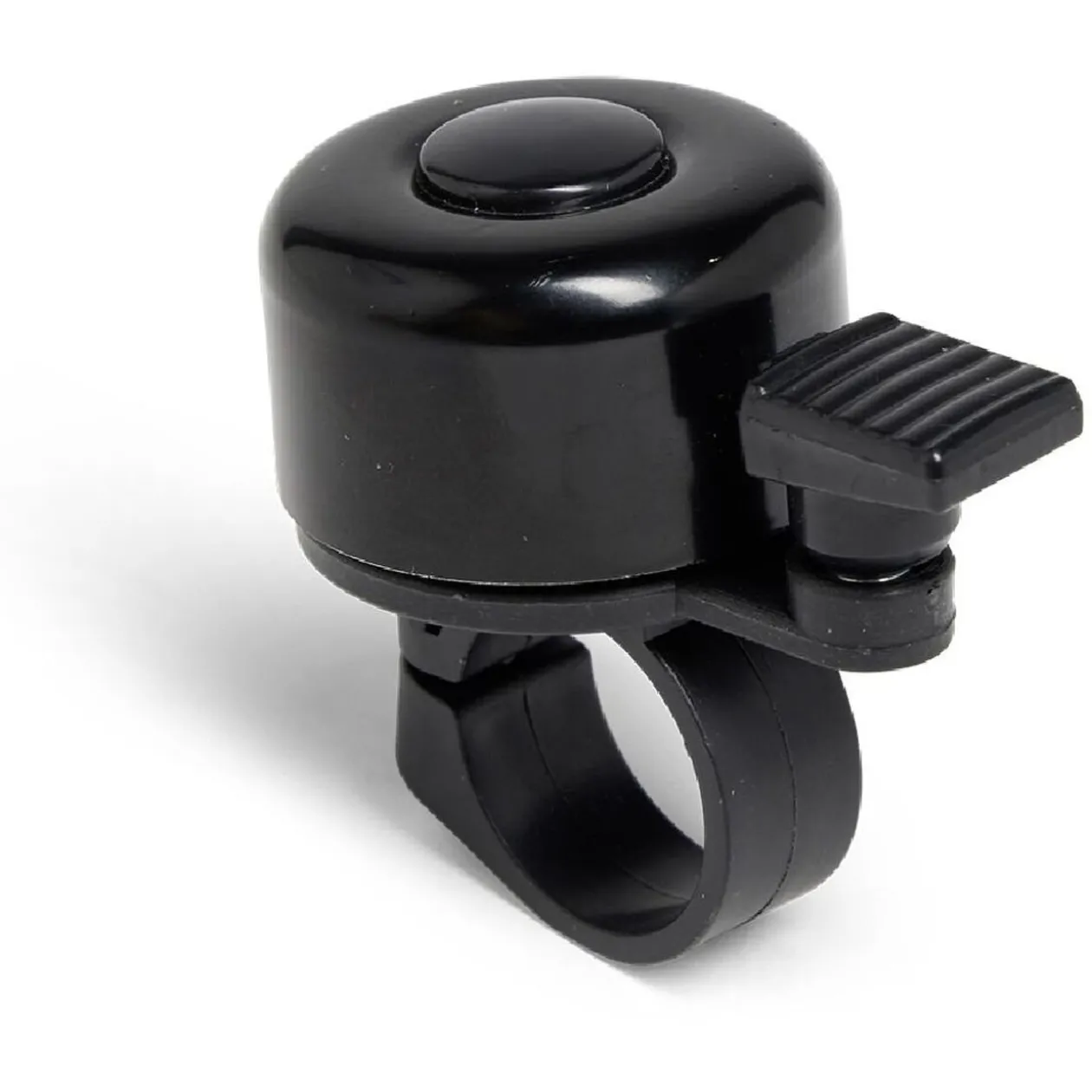 Sonnette de vélo en métal et plastique multicolore