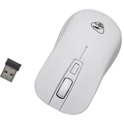 Souris optique sans fil blanc