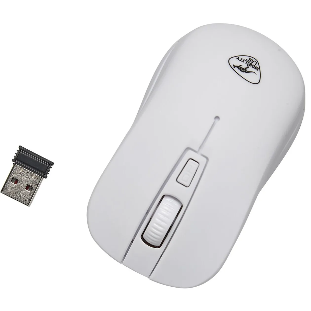 Souris optique sans fil blanc