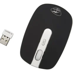 Souris optique sans fil silencieuse noir
