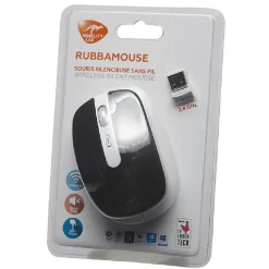Souris optique sans fil silencieuse noir