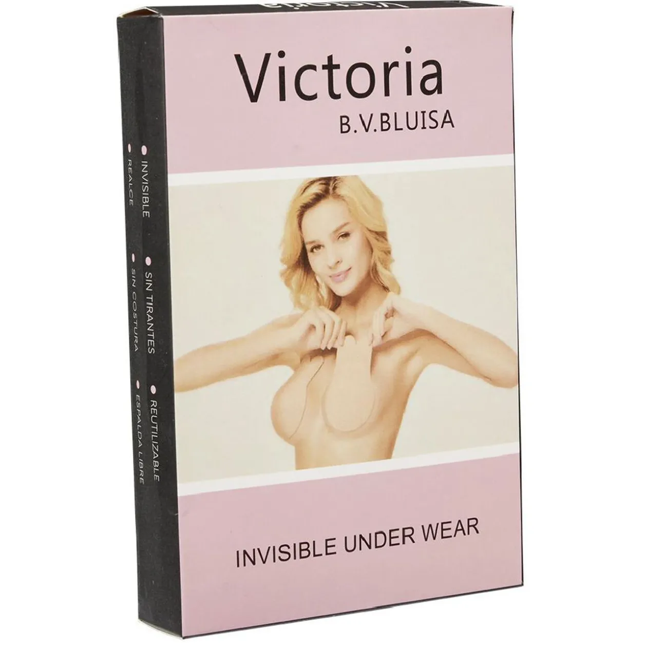 Soutien gorge adhésif silicone beige Taille S