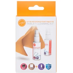 Spray nettoyant et chiffon pour tablette