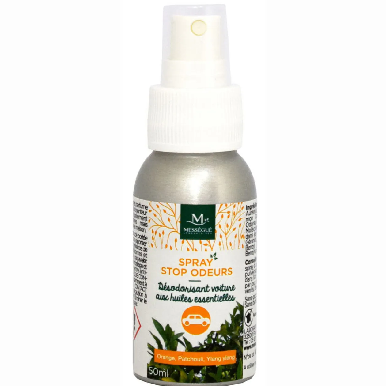 Spray voiture stop odeurs