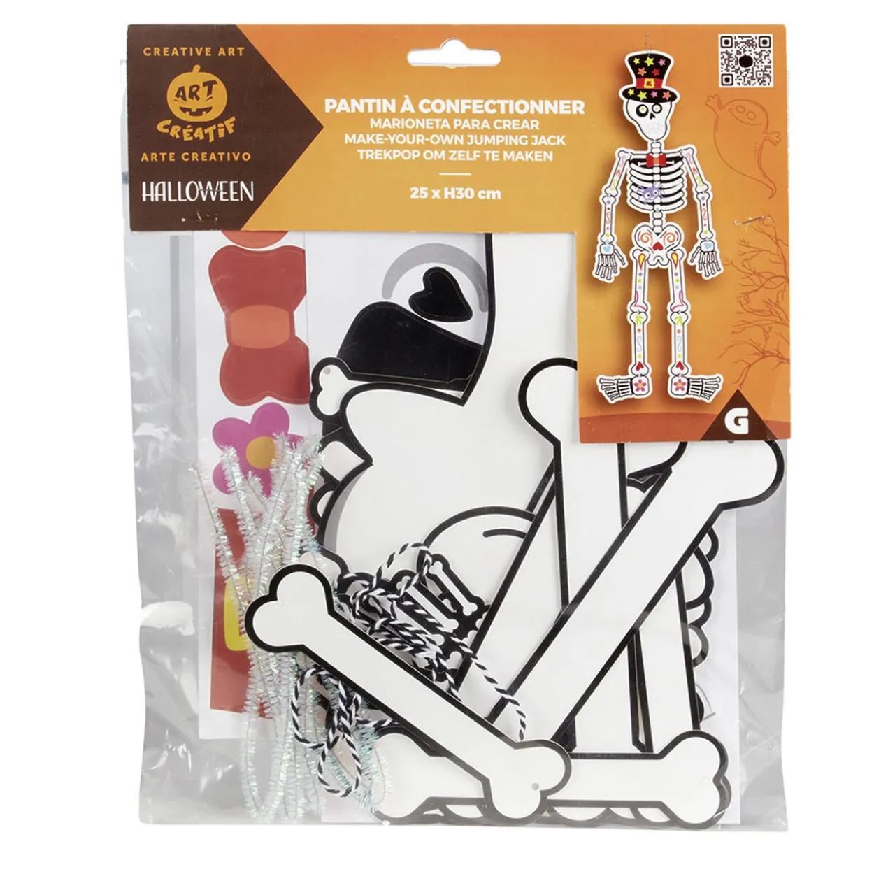 Squelette à confectionner Halloween