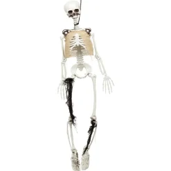 Squelette à suspendre blanc