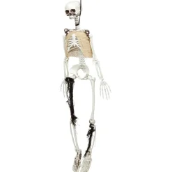 Squelette à suspendre blanc