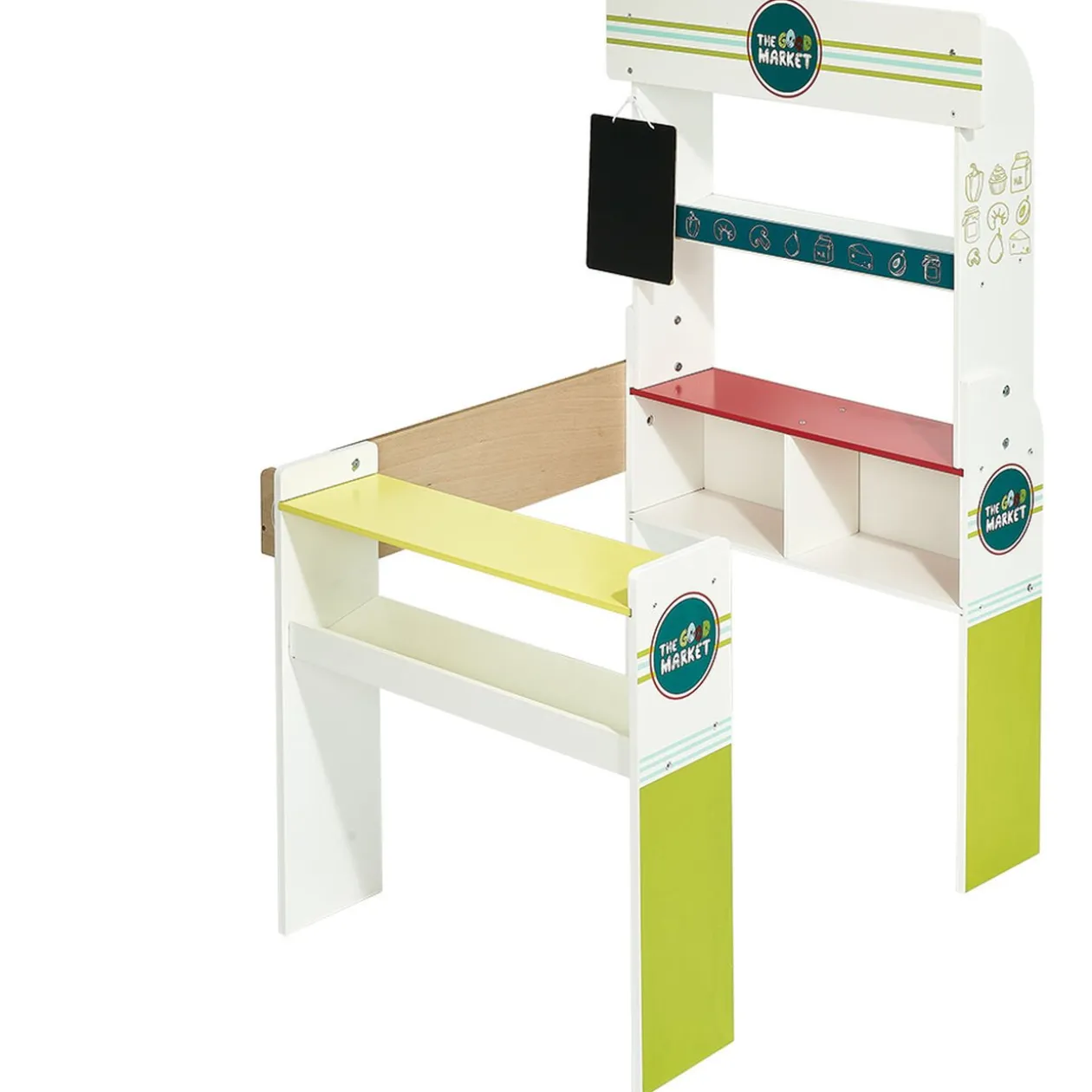 Stand marchand en bois