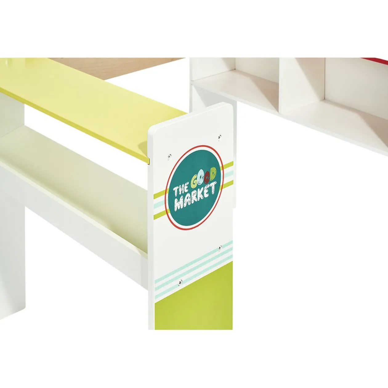 Stand marchand en bois