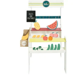 Stand marchand en bois