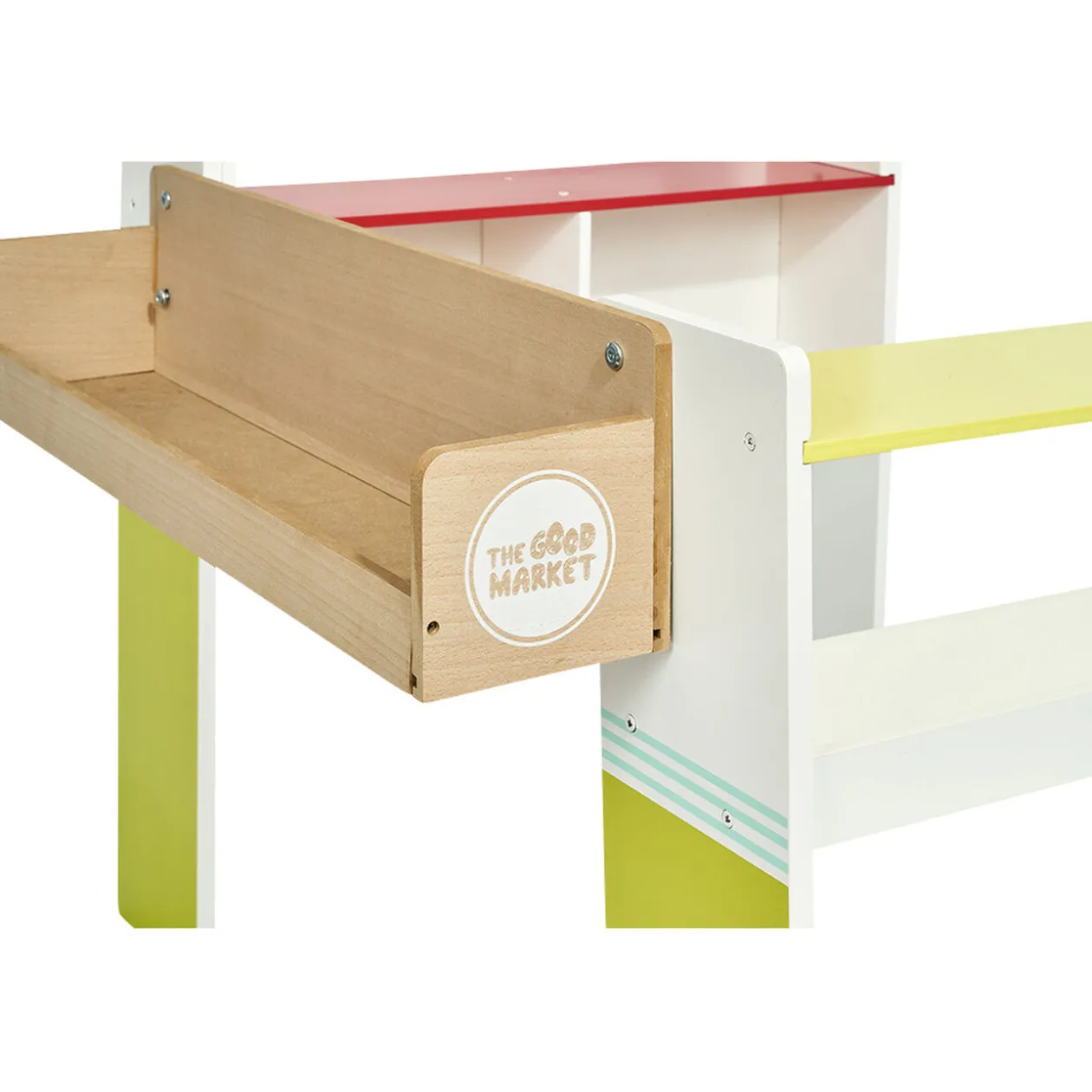 Stand marchand en bois