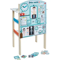 Stand vétérinaire 2-en-1 en bois certifié FSC®