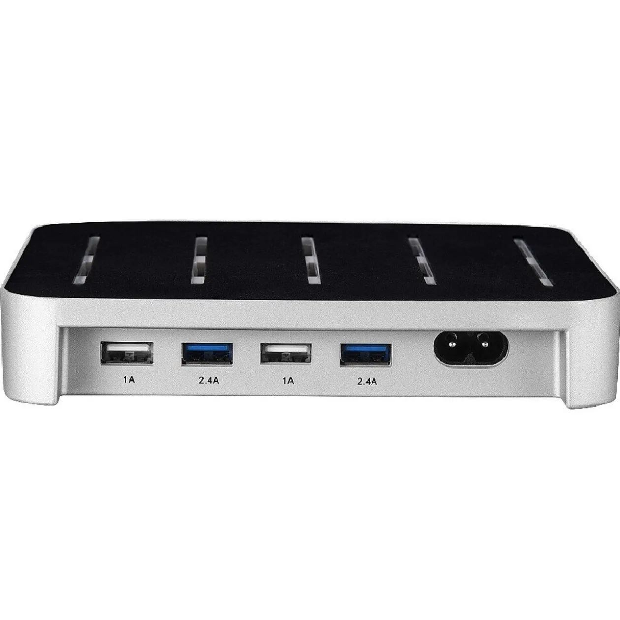 Station de charge USB Homday noir et gris