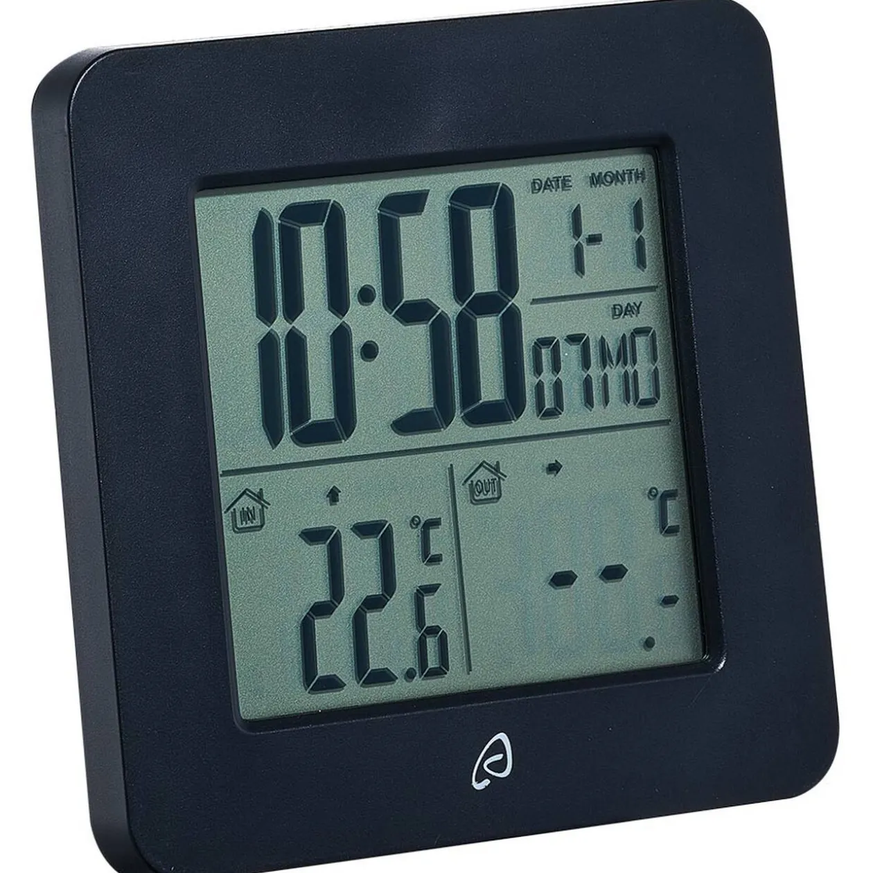 Station météo réveil Homday X-Pert abs noir