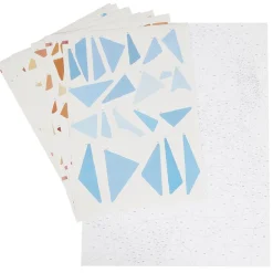 Sticker animaux à compléter avec numéros autocollants 31x31cm