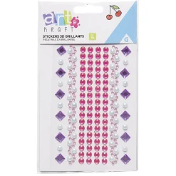 Sticker diamant 3D 2 modèles