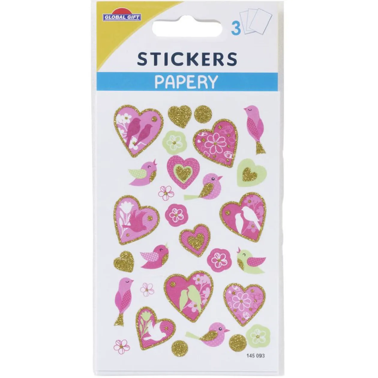 Stickers assortis 8x12cm