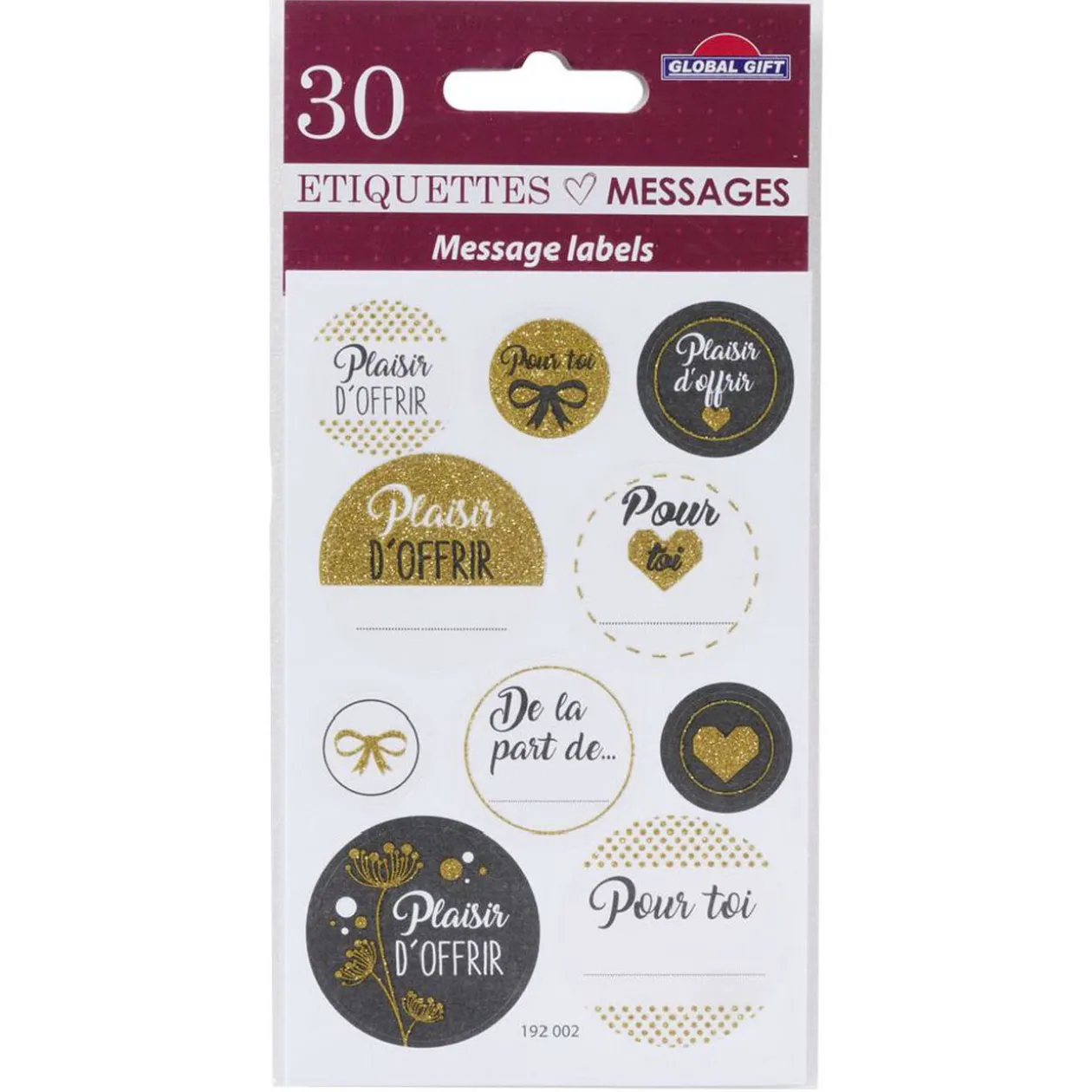 Stickers assortis 8x12cm