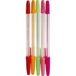 Stylo à bille fantaisie x5